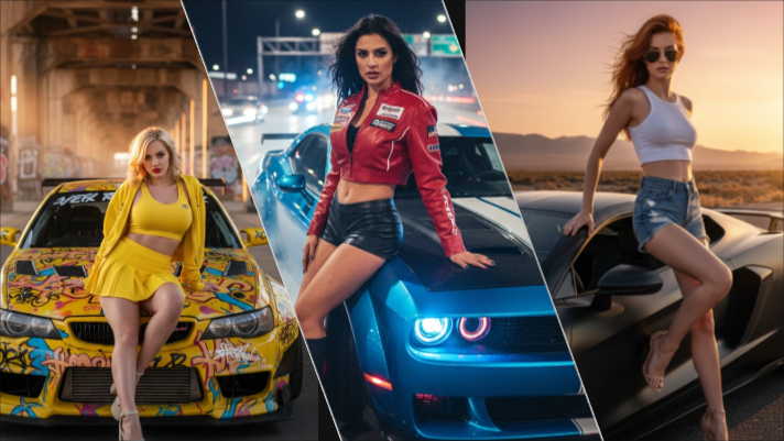 <span class="title-prefix">Google Gemini AI</span> <span class="title-name">Car Portrait</span> <span class="title-suffix">Photo Editing Prompts</span>