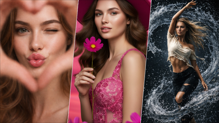 <span class="title-prefix">Google Gemini AI</span> <span class="title-name">Female Portrait</span> <span class="title-suffix">Photo Editing Prompts</span>