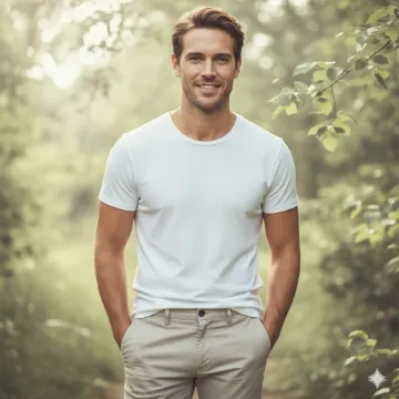 Google Gemini AI Aesthetic Boy Soft Light Photo Editing Prompt AI generation example for Aesthetic Boy