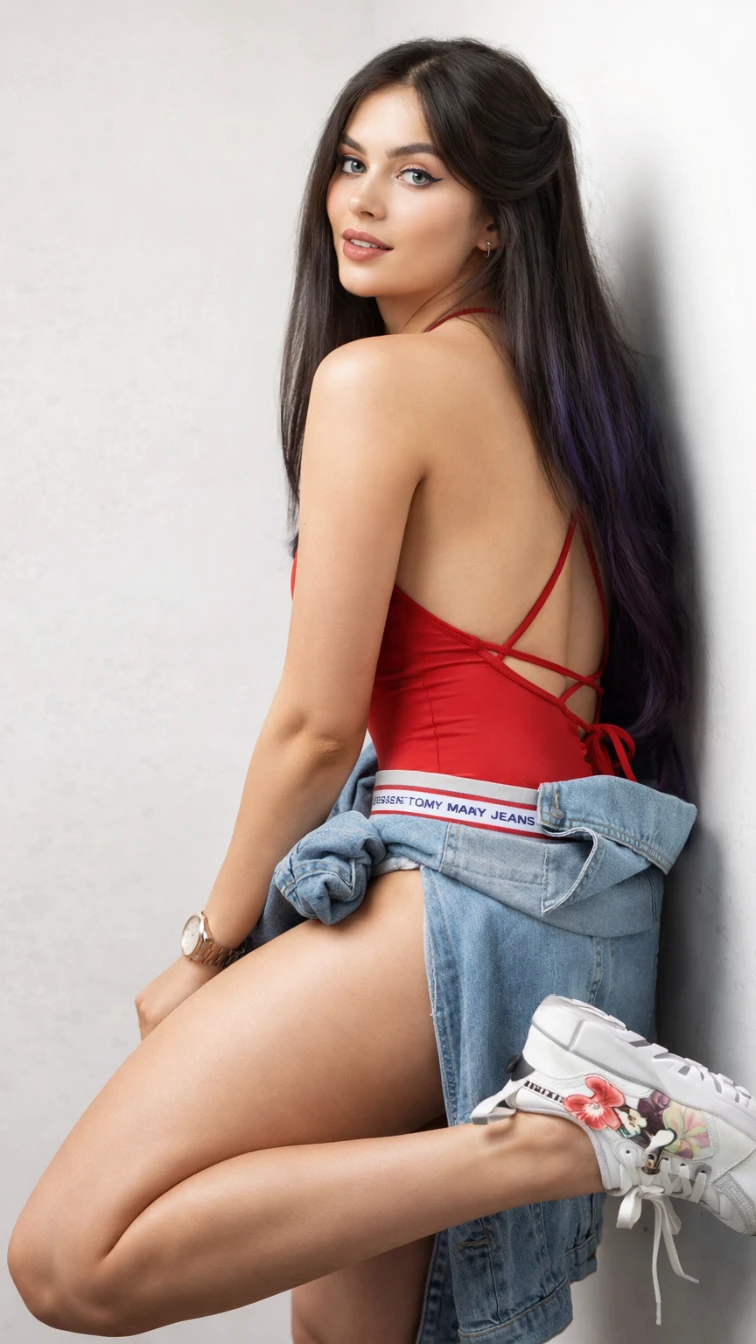 Soft Allure: Beauty in Simplicity AI generation example for Hot Girl Portrait