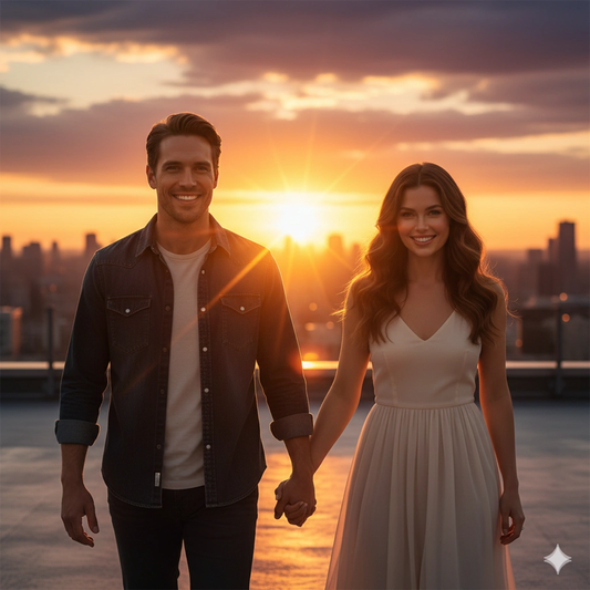 Google Gemini AI Couple Portrait Photo Editing Prompt 9