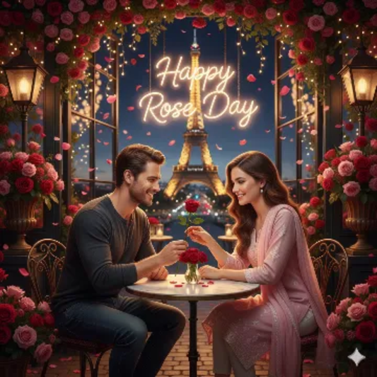 Google Gemini AI Happy Rose Day Photo Editing Prompt 11