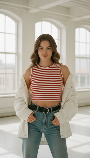 Google Gemini AI Vintage Editorial Portrait Photo Editing Prompt 3